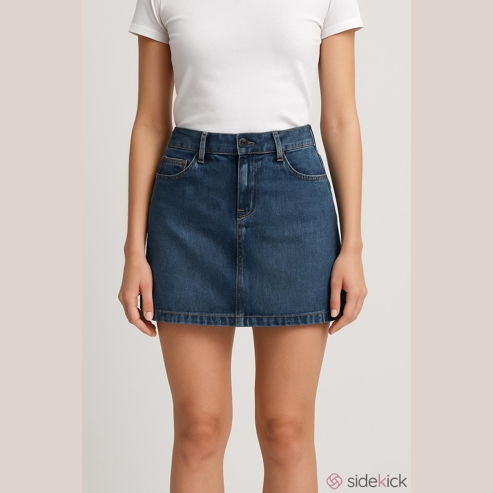 Old Navy Denim Blue Women's Mini  Skirt US 12